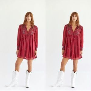 Free People Bali Golden Sun Dress